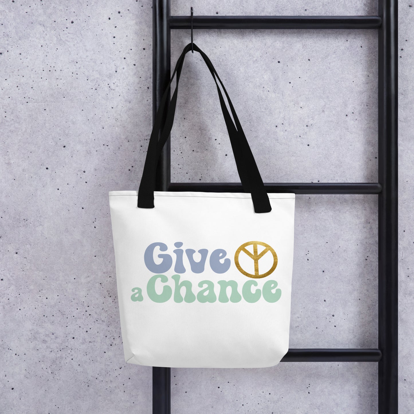 The Give Peace a Chance Tote bag