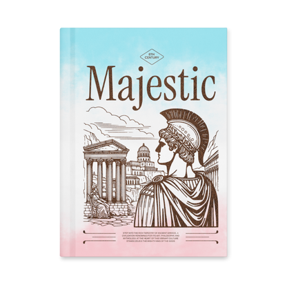 Majestic Greece Hardcover journal matte