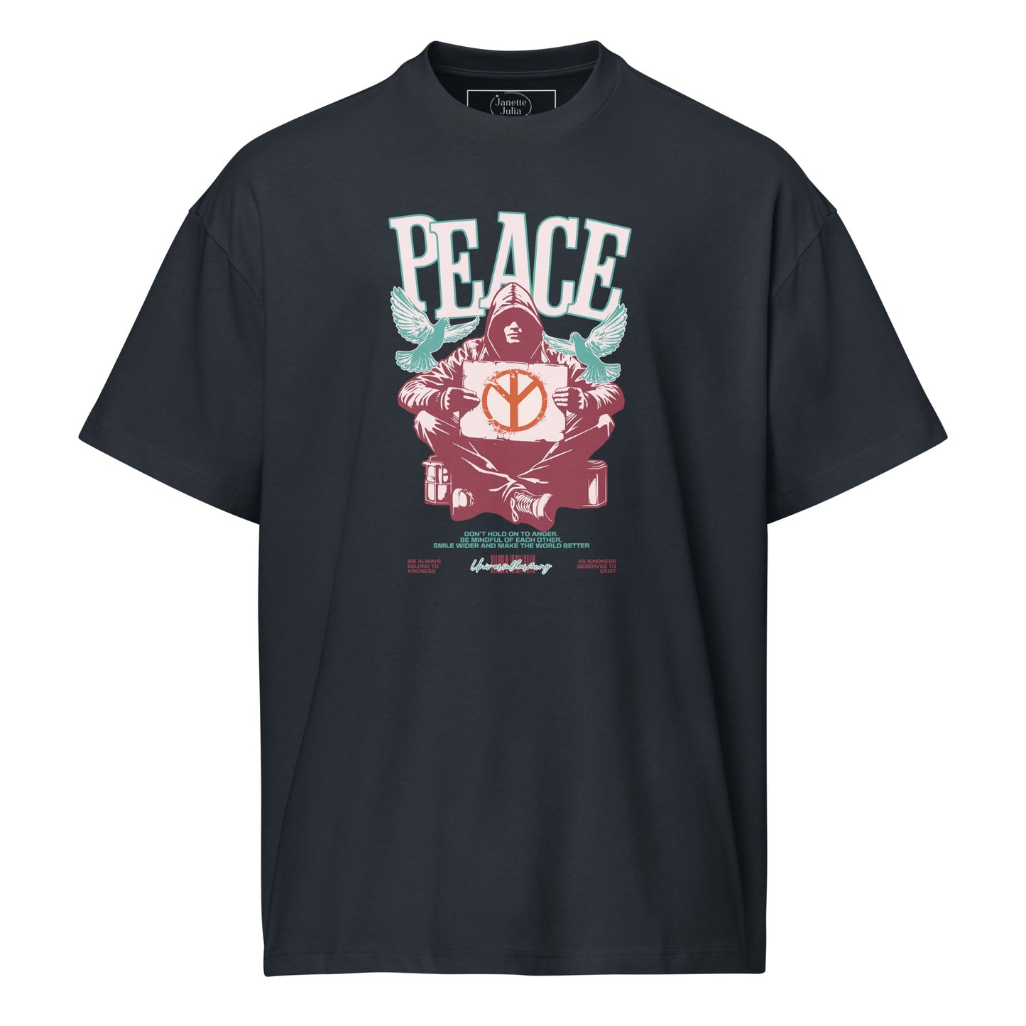 Promote Peace Men’s box tee
