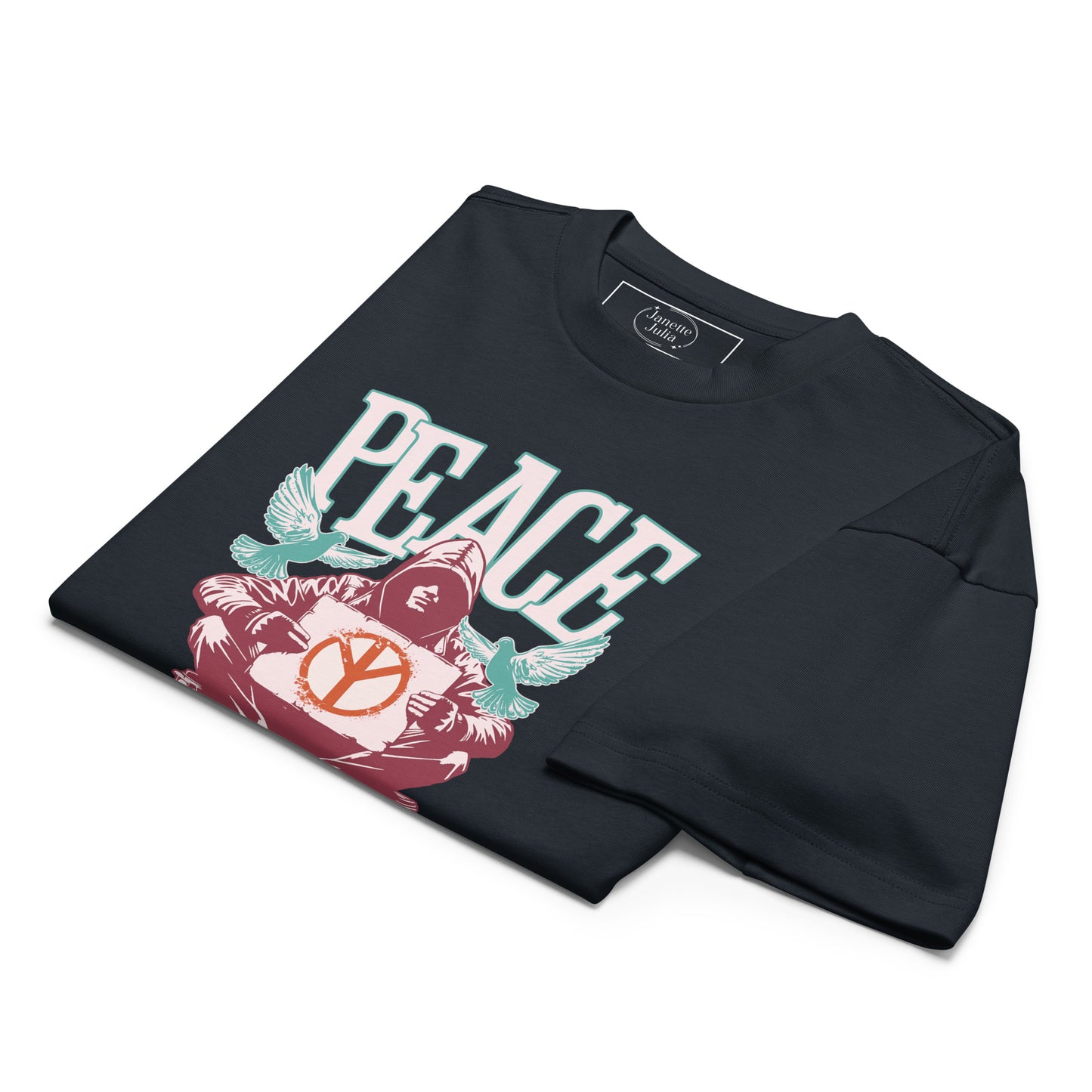Promote Peace Men’s box tee