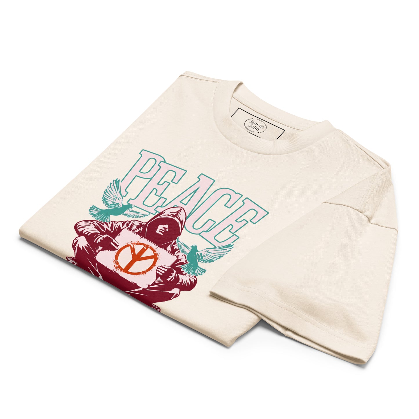 Promote Peace Men’s box tee