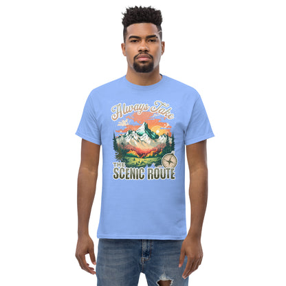 Choose the Scenic Route Unisex classic tee