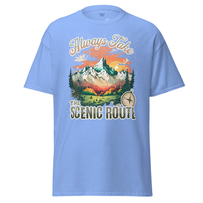 Choose the Scenic Route Unisex classic tee