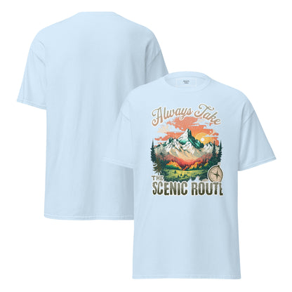 Choose the Scenic Route Unisex classic tee