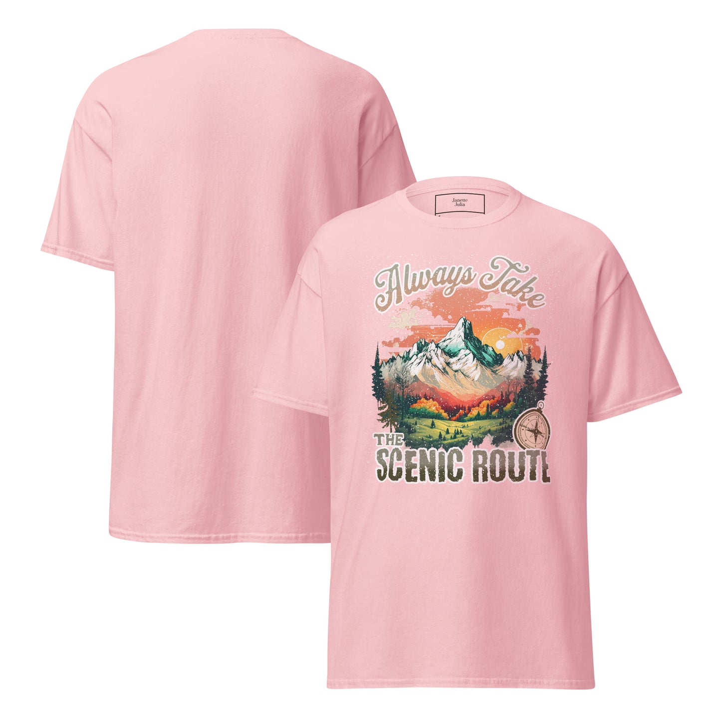 Choose the Scenic Route Unisex classic tee