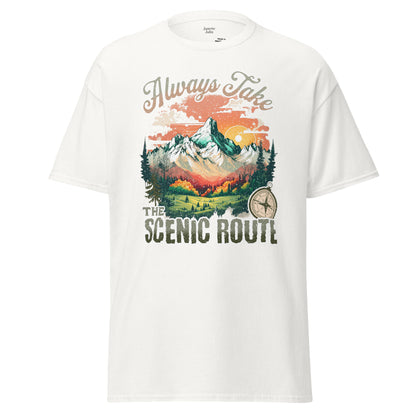 Choose the Scenic Route Unisex classic tee