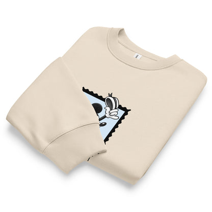 Oversized Steamboat Willie heavyweight sweatshirt