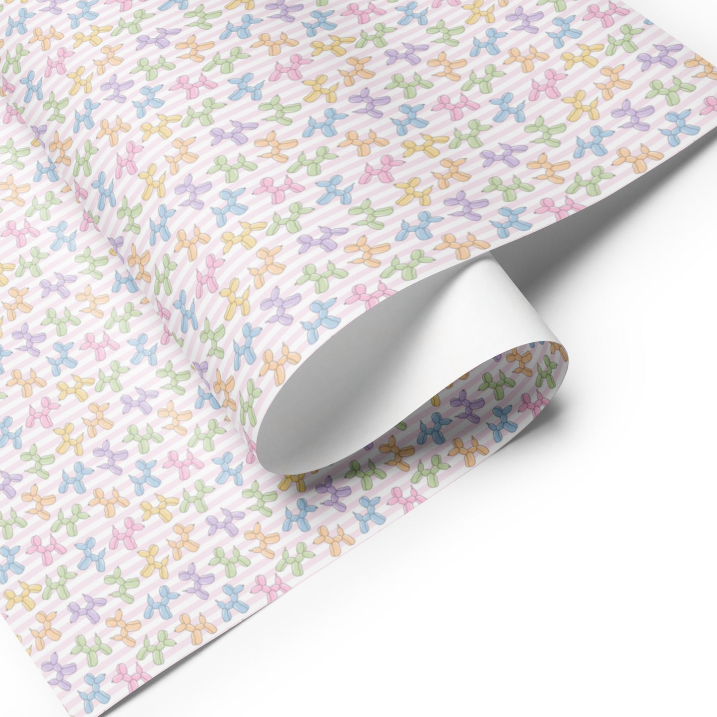 Lot de feuilles de papier cadeau Balloon Doggie B